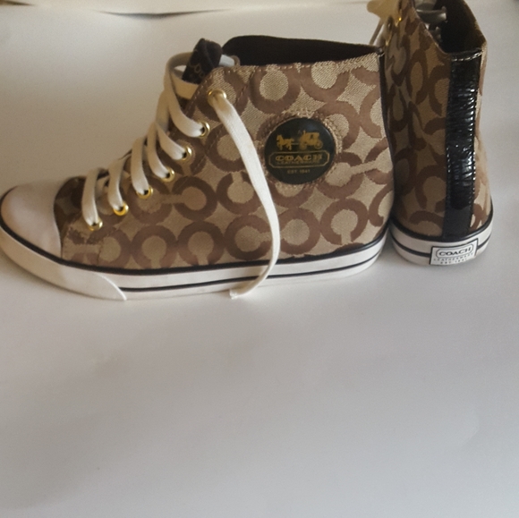 Hi top Coach sneakers - Picture 2 of 4